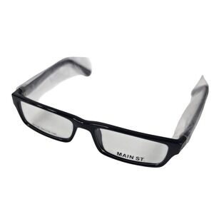 Main St. Black Eyeglasses‎ Frames Italian Design MA28 50-16-140 New